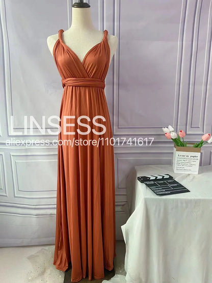 Multiway Maxi Dress Bridesmaid Dress Infinity Cocktail Dress Floor Length Bridesmaid Dress Maxi Dress for Bridesmaid Gifts Good Vibrations