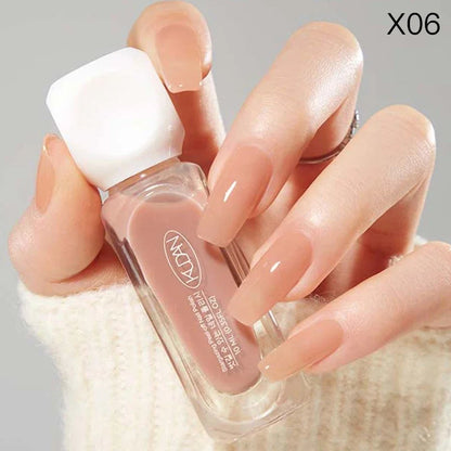 10ml Peel Off Water-Based Starry Nail Polish Fast Drying Long-Lasting Healthy And Brightening Effect No Need Lamp Cure Good Vibrations