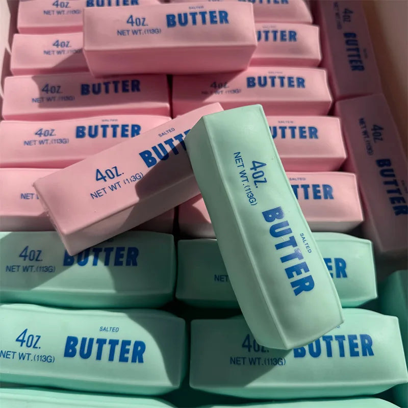 Colorful Slow Rising Butter Squishy Squishies Butter Squeeze Toys Sensory Stress Relief Toys for Party Favors Squishy Butter Good Vibrations