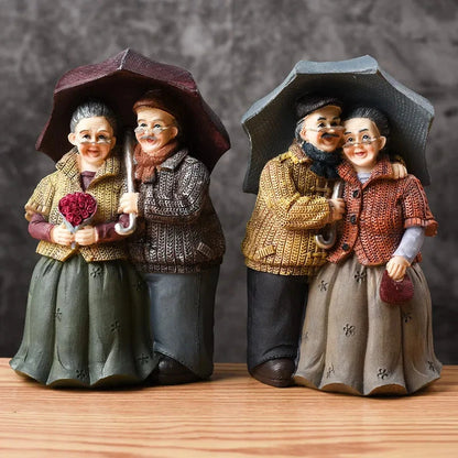 Gifts For Grandparents Elderly Home Decor Room Decoration Best Wishes Ornaments Sweet Wedding Souvenirs Old Couple Love Forever Good Vibrations