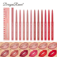 Lip Liner Lipstick Pen Waterproof Long-Lasting Hook Line Lip Pencil Matte Matte Beginner Automatic Lip Liner Bean Paste Color Hook Pen Automatic Rotating Lip Liner Good Vibrations