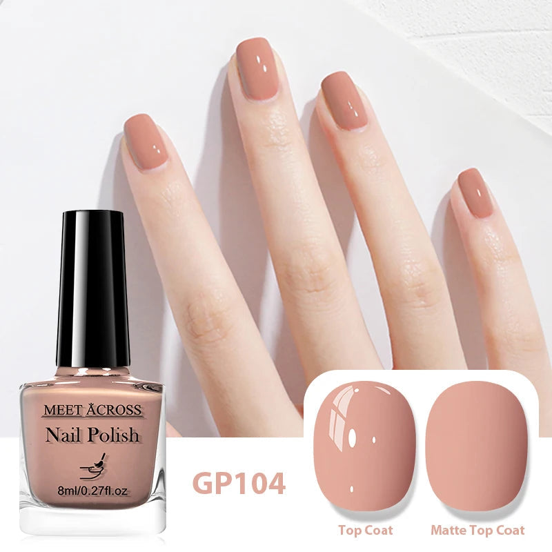 8ml Peel Off Water-Based Nail Polish Red Nails Fast Drying Long-Lasting Nail Art Polish DIY Design No Need Lamp Cure Manicure Good Vibrations