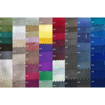 Color swatches of fabric options for elegant couple pink suits luxury formal slim fit 2 piece jacket and pants sets