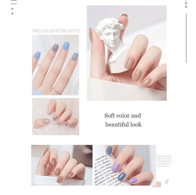 Air Dry Nail Polish 10ml 0.35 oz Water Based Non Toxic Odorless Quick Dry Toenail Finger Gel No Lamp Baking Nail Art Manicure Good Vibrations