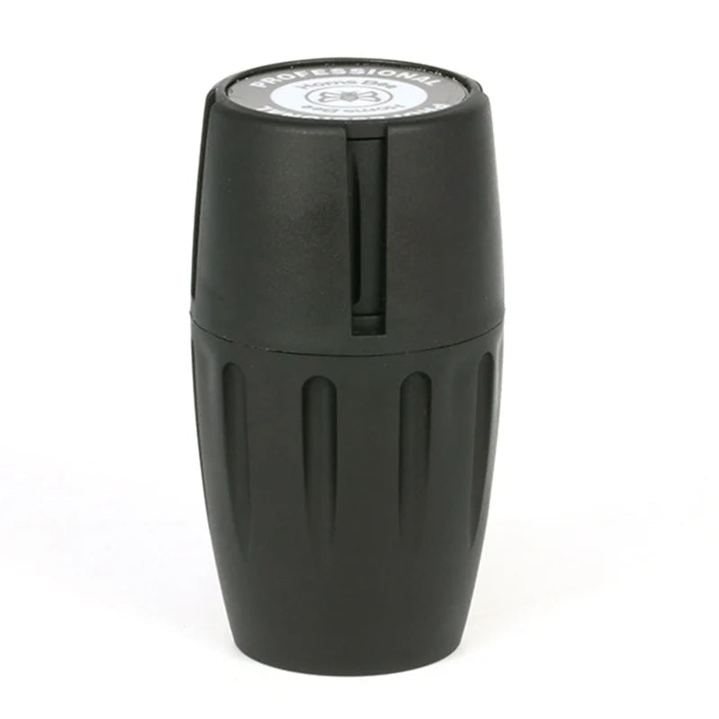 1/12Packs Wine Barrel Shaped Tobacco Grinder Plastic Herb Storage Jar Portable 45*80mm Manual Herb Crusher Smoking Accessories Good Vibrations