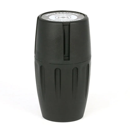 1/12Packs Wine Barrel Shaped Tobacco Grinder Plastic Herb Storage Jar Portable 45*80mm Manual Herb Crusher Smoking Accessories Good Vibrations