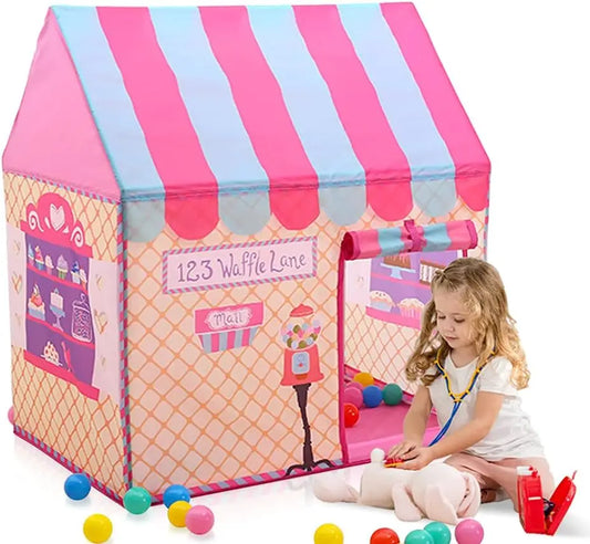 Boys Girls Toys Children Indoor Playhouse Kids Play Tents for Boys Tent for Kids Indoor and Outdoor Tent Christmas Birthday Good Vibrations