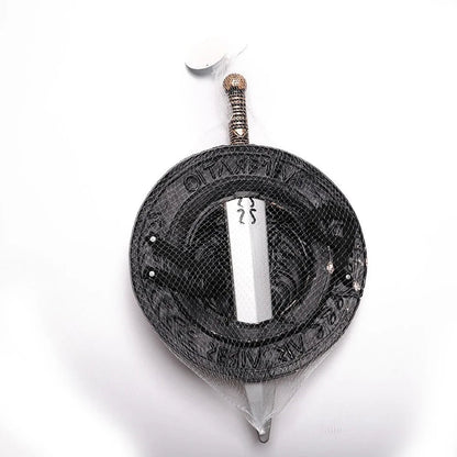Halloween Cosplay Accessories Ancient Roman Warriors Shield Sword Weapons Costume Props Kids Boy Birthday Party Gift Toys Good Vibrations