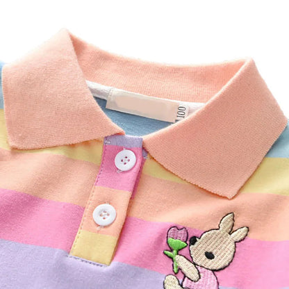 New Girl Dress Children Dresses Kids Clothes Fashion toddler Baby Clothing Spring Summer Gilrs Dress Good Vibrations