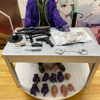 HC Hot Toys Joker Figure The Comedian Play Arts The Dark Knight  1/6 Articulated Joints Collectible Toy 30CM Good Vibrations