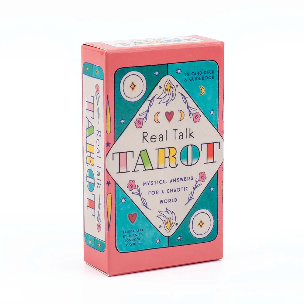 Meaning Tarot Cards 78 Cards Deck English Visions Divination Edition Board Game for Beginners Pocket Size Tarot Learning Deck Good Vibrations