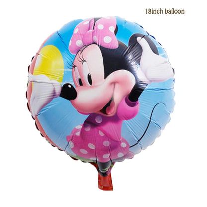 Mickey Mouse Theme Disposable Tableware Cups Plate Baby Children Birthday Party Supplies Boy Family Good Friend Party Decoration Good Vibrations