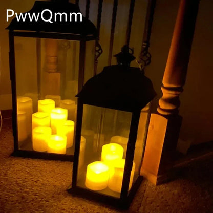 10PCS LED Candles Flameless Flickering Light Flameless Candle Battery Powered for Christmas Wedding Decor Birthday Party Supplie Good Vibrations