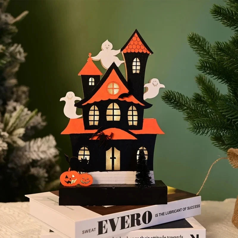 Halloween atmosphere decoration haunted house props arrangement party lighting ghost festival decoration accessories Good Vibrations