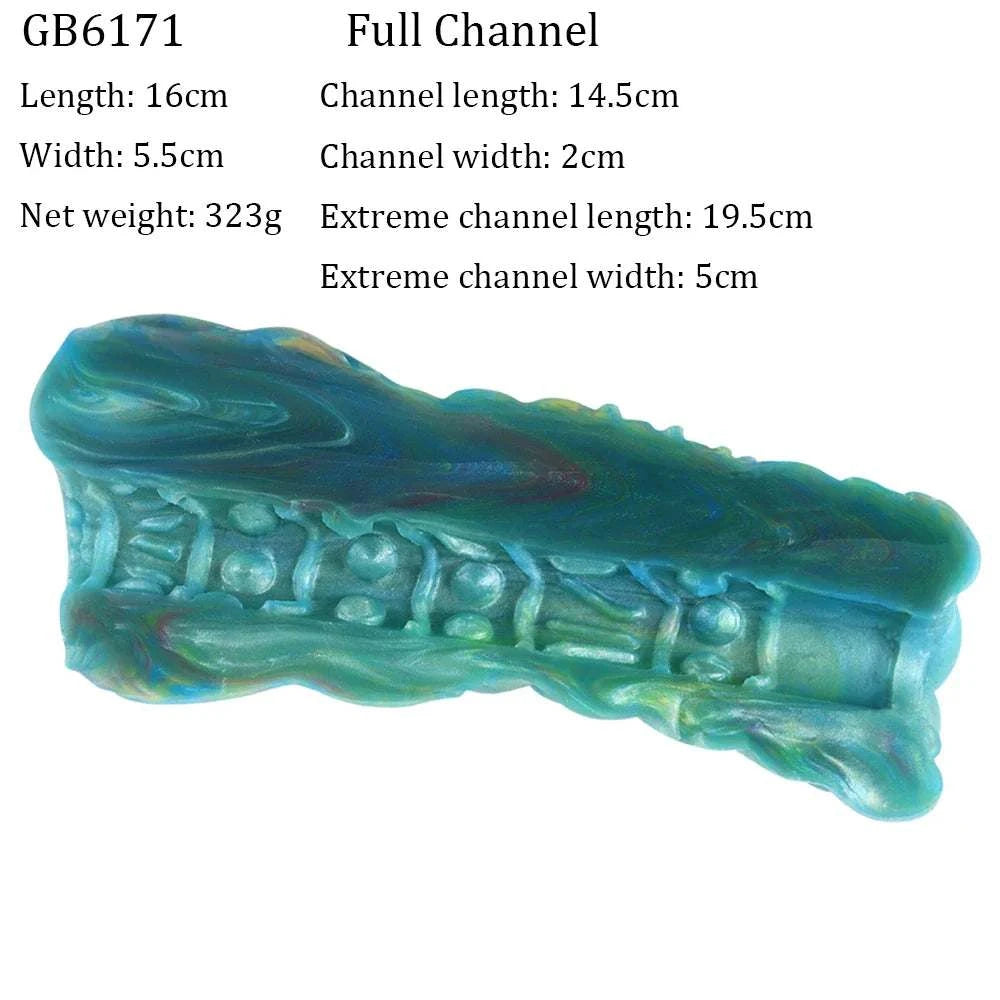 GEEBA Fantasy Animal Male Masturbator Realistic Silicone Flexible