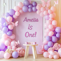 Pastel Purple Latex Party Balloons 120 Pack 12 Inch Round Helium Lavender Light Purple Lilac Balloons for Wedding Baby Shower Good Vibrations