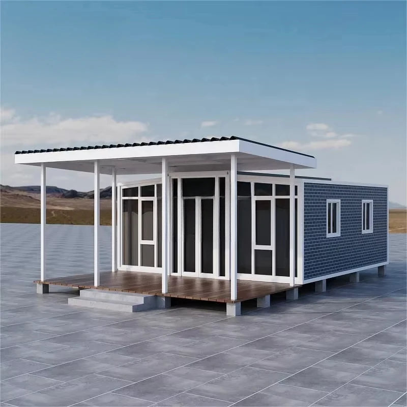 Expandable Container House 20 40ft Casa Prefabricada Vivienda Luxury Prefabricated Modular House 2-4 Bedrooms Prefab Tiny Homes Good Vibrations