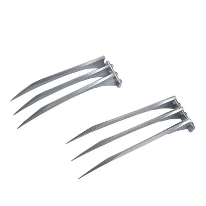 2pcs/pairs 25cm Movie Wolverine Accessory Sets 1:1 Cosplay Prop Hard Logan Blade Claws Paw Safety Halloween Gift Toy Role Play Good Vibrations