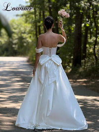 Newest Elegant White Wedding Dresses Mermaid Garden Sweet Wedding Gowns With Detachable Train Vestidos De Novia Customized Good Vibrations