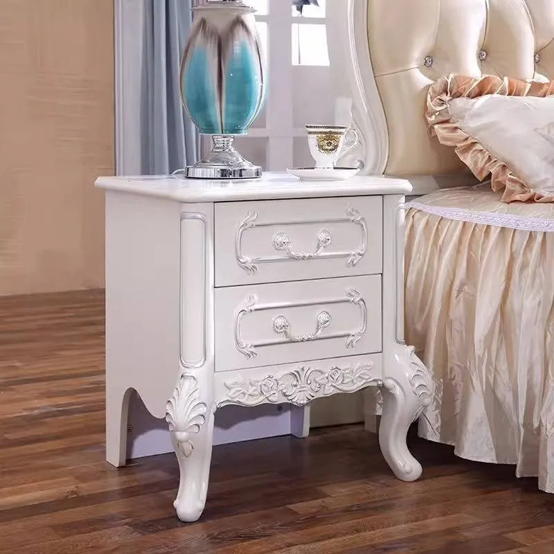 Princess Twin Beds European French Aesthetics Cheap Safe Lazy Beds Design Luxury Crown Muebles Para Dormitorio Home Accessories