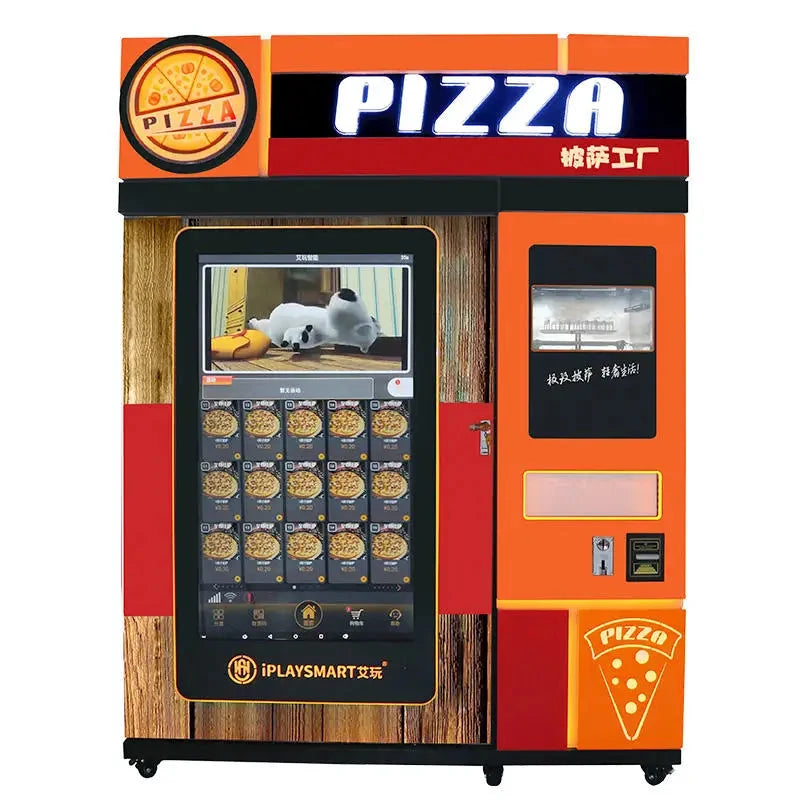 Healthy Pizza Vending machine Wholesale Automatic Pizza Vending Machine Refrigeration for Long-term Preservation Good Vibrations