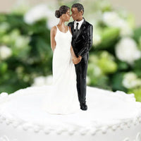 Funny Wedding Cake Toppers Dolls Romantic Bride And Groom Figurines Stand Topper Decoration Supplies Marry Resin Figurine Good Vibrations