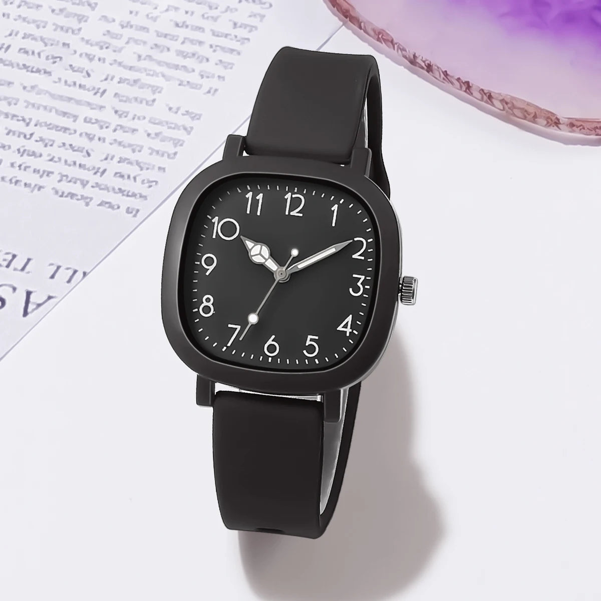 Fashion Women Watch Silicone Quartz Wristwatches For Women Clock Christmas Gift Valentine's Day Ladies Watches Reloj Mujer Good Vibrations Adult Super Store