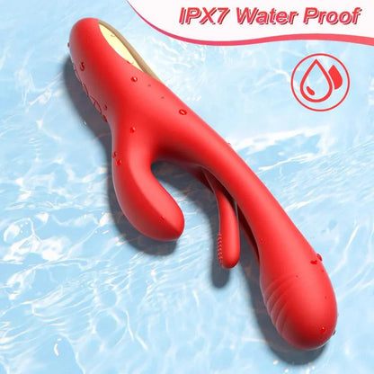 Women Clitoris Stimulator Powerful Rabbit Dildo Vibrator 