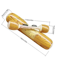 Pool Float Inflatable Canoe Water Toy Swimming Toy with Paddle Children's Boat Air Mattress Swimming Seat Water Sports Good Vibrations