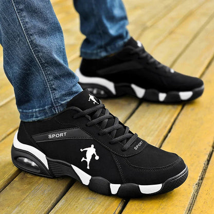 Fashion Men Professional Running Shoes Lightweight and Breathable Sneakers Lace Up Outdoor Sports Tennis Shoes New Casual Shoes Good Vibrations
