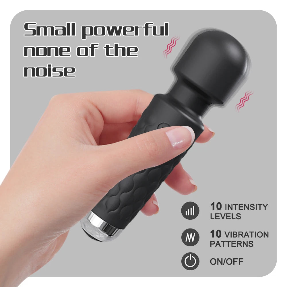 Adult Erotica Products Vibrator AV Magic Wand Female G-spot Massager Vagina Vibrator Masturbation Tools for Women Couple Sex Toy Good Vibrations