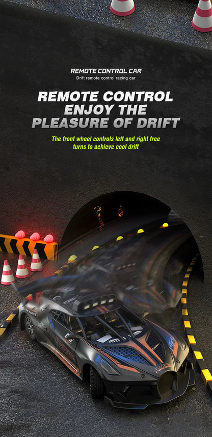 Rc Car 4Ch High-Speed Remote Control Drift Racing Car Electric Sportscar Toy Vehicle Model Toys for Boys Kids Birthday Gift Good Vibrations
