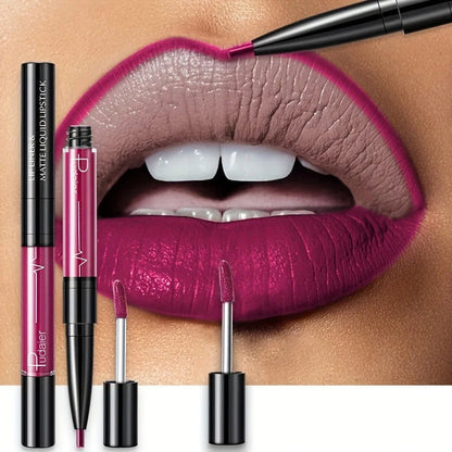 Ultra-Precise Waterproof Lip Liner - Lip Liners with High Pigment, Smooth, Sweatproof, Long-Lasting Wear for Perfect Lip Contour Good Vibrations
