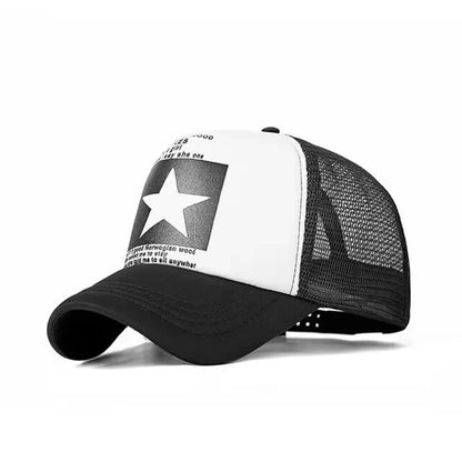 Fashion Spring Baseball Cap Snapback Mesh Hats Hip Hop Caps Cool Men Caps Female Outdoor Casual Sun Hat Good Vibrations