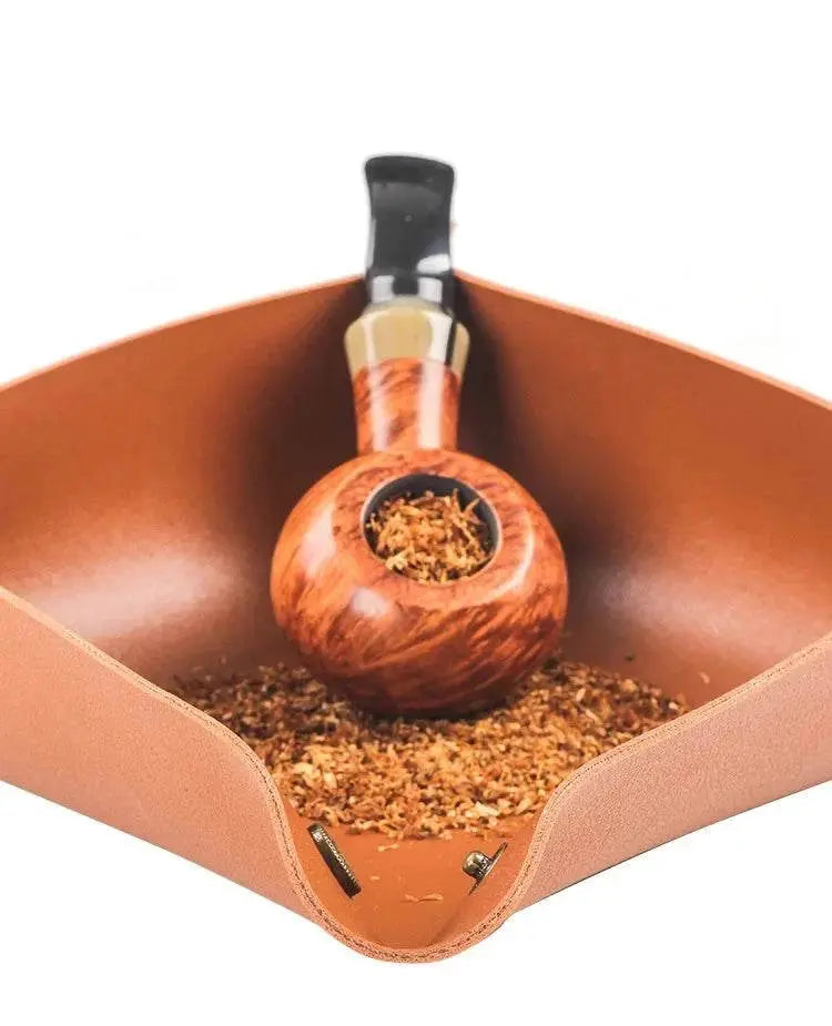 Leather Herb Tobacco Rolling Tray Foldable Cigarette Tobacco Rolling Tray Tobacco Roller Grinder Tray Herb Tobacco Storage Tray GOOD Vibrations Adult Super Store