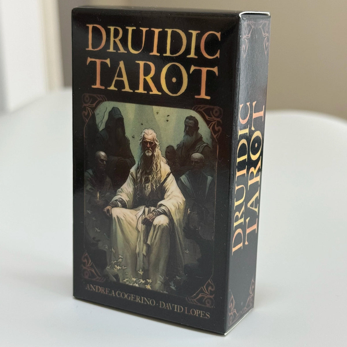 Druidic Tarot Cards 78pcs English Version Mysterious Divination Tarot Deck Board Game Good Vibrations