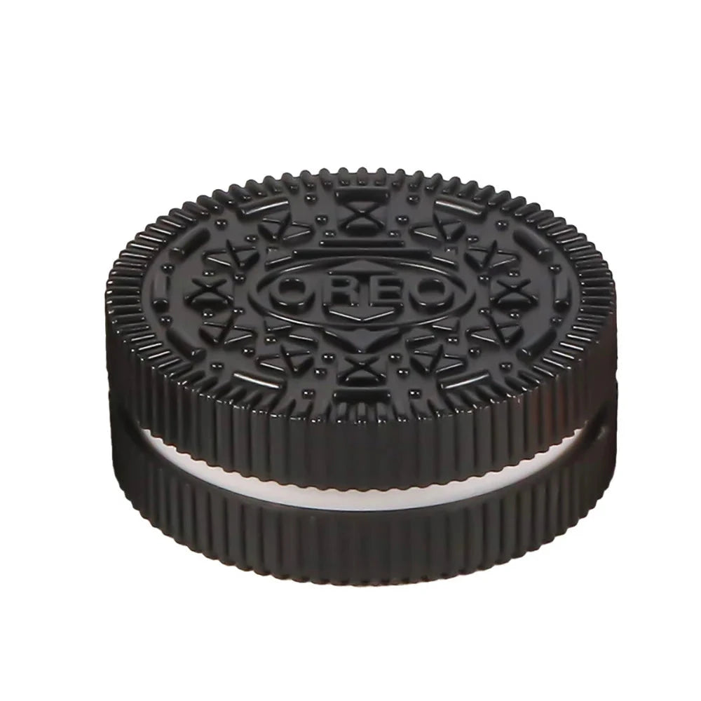 60MM Herb Grinder Plastic Cookie Biscuit  Crusher Hand Muller Cigarette Chocolate Grinder Crusher Tobacco Smoking Good Vibrations Adult Super Store