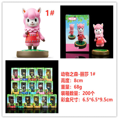 16th Edition Animal Crossing Friends Friendship Family Portrait Figure Set - Shiri Hikari Game Anime Figure Set Good Vibrations