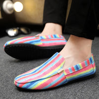 Fashionable banquet formal shoes, men's work flat shoes, casual plus-size loafers, walking casual shoes Good Vibrations