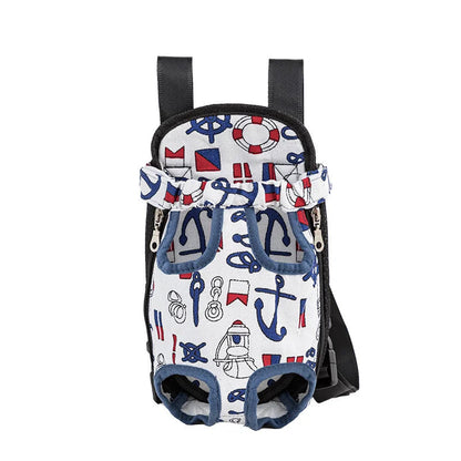 Adjustable Cat Carrier Bag Pet Double Shoulder Backpack Portable Bag Outdoor Travel Camping Hiking Cat Bag Dog Bag Good Vibrations