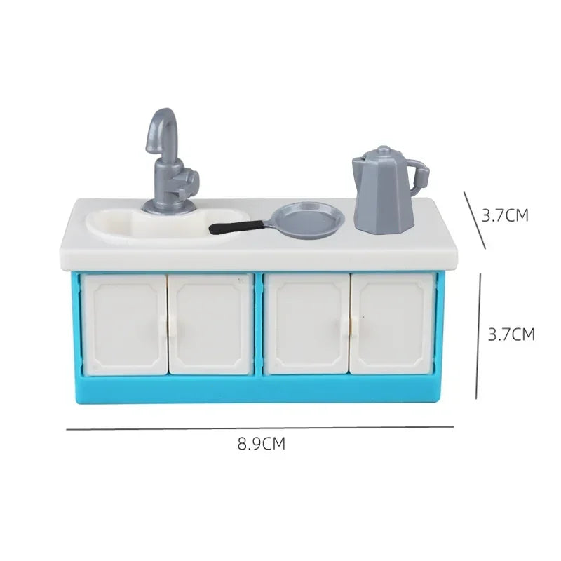 Big Building Blocks Play House Furniture Accessories Indoor Utensil Bed Compatible Large Bricks Assemble Toys Children Kids Gift Good Vibrations