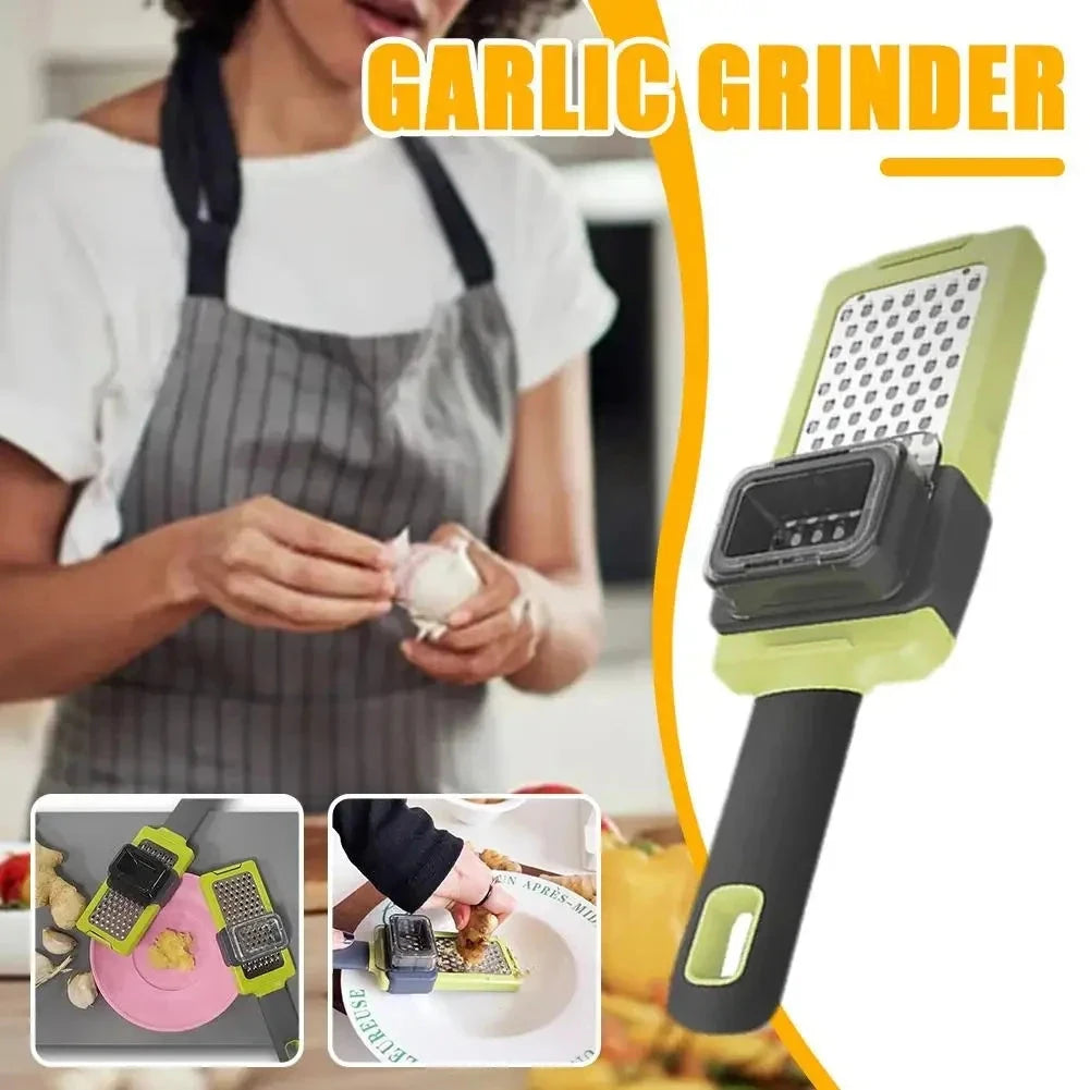 Kitchen Novel Garlic Crusher Ginger Grinding Grater Planer Slicer Chopper Kitchen Gadgets Accessories Home-Appliance Good Vibrations