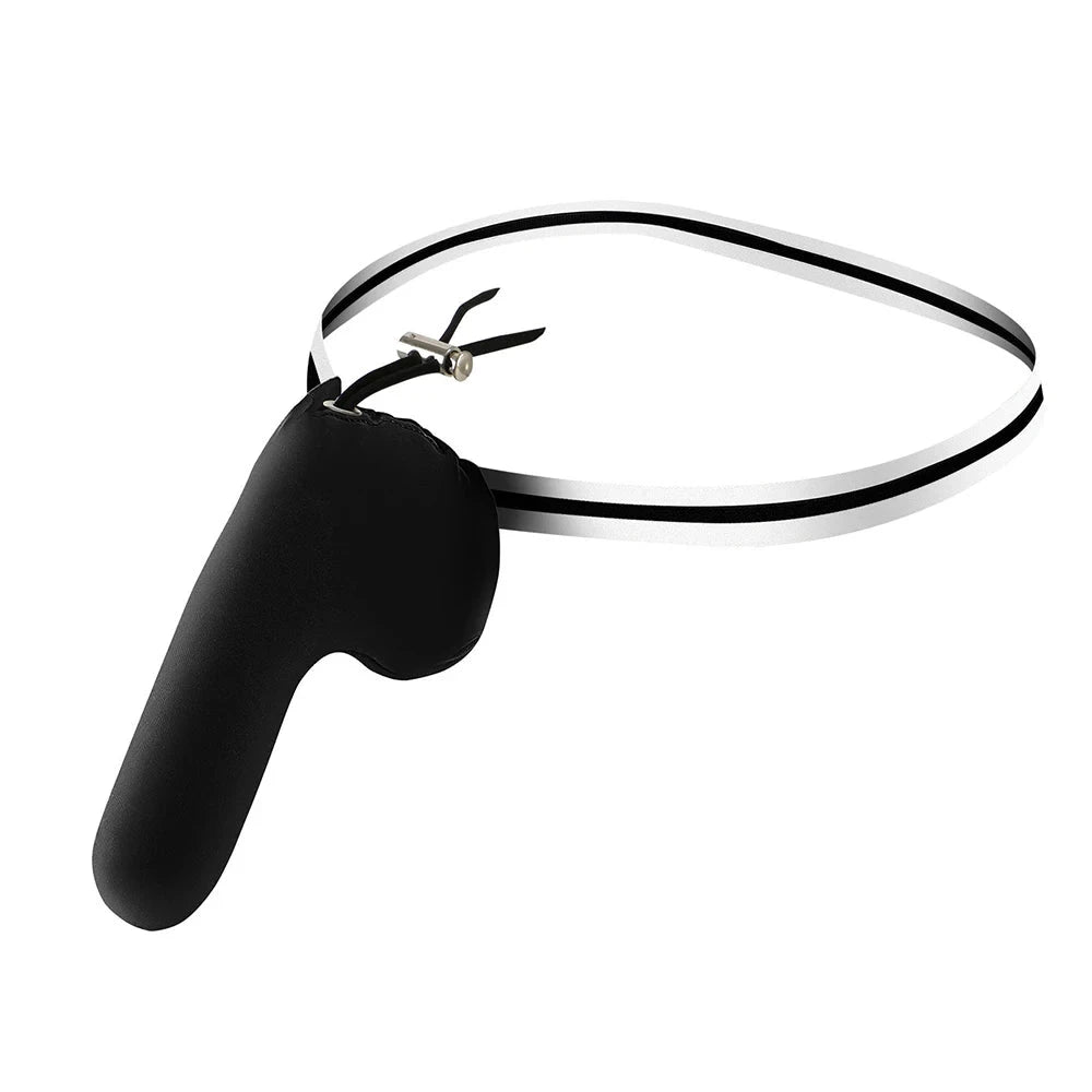 Men's Sexy C-string Pouch Briefs G-String Man Crotchless Panties Erotic Lingerie Cock Pocket Underwear Open Butt Strap Thongs Good Vibrations Adult Super Store