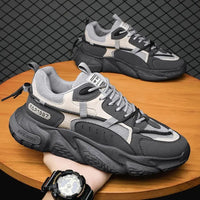 2023Men's Tennis Shoes New Casual Sports Shoes Spring and Autumn Men Breathable Wear-resistant Running Shoes кроссовки мужские Good Vibrations