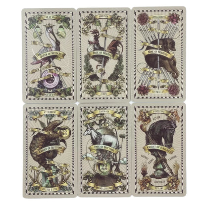 5 Cent Tarot Cards A 82 Deck Oracle English Visions Divination Edition Borad Past Present Future Playing Games Good Vibrations