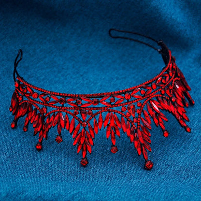 Gorgeous Baroque Crown for Bridal Tiaras Wedding Headwear Prom Diadem Hair Jewelry Prom Pageant Tiaras and Crowns Good Vibrations