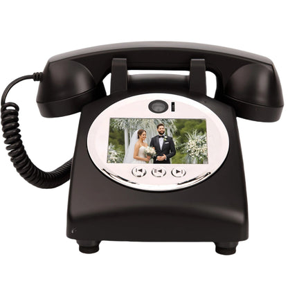 Wedding Audio Video Guestbook Phone Unique Av Guestbook Phone for Weddings Banquet Guest Video Sign-In Phone Party Wishes Video Good Vibrations