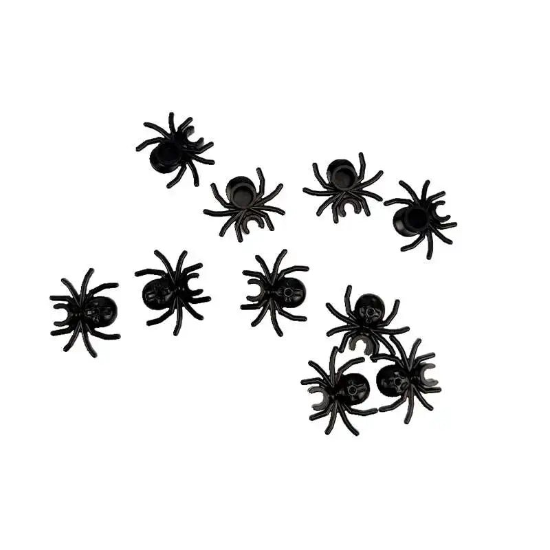 Halloween Parts Spider Web Pumpkin Snake Horror MOC Bricks Building Blocks Toys for Children Christmas Gifts Good Vibrations