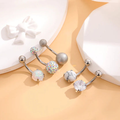 3-5pcs/Lot Belly Button Ring Sets Heart Butterfly Flower Dangled Belly Piercing Nombril 14G Curved Navel Rings Jewelry for Women Good Vibrations Adult Super Store