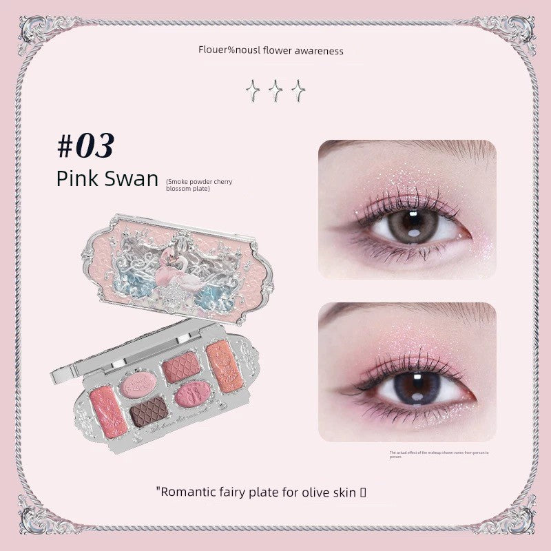 Flower Know Midsummer Night Relief Matte Play Makeup Plate Eye Shadow Good Vibrations